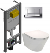 Комплект инсталляция + унитаз Jacob Delafon Rodin+ (E21749RU-00) Комплект инсталляция + унитаз Jacob Delafon Rodin+ (E21749RU-00)