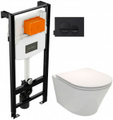 Комплект инсталляция + унитаз Jacob Delafon Rodin+ (E21748RU-00) Комплект инсталляция + унитаз Jacob Delafon Rodin+ (E21748RU-00)